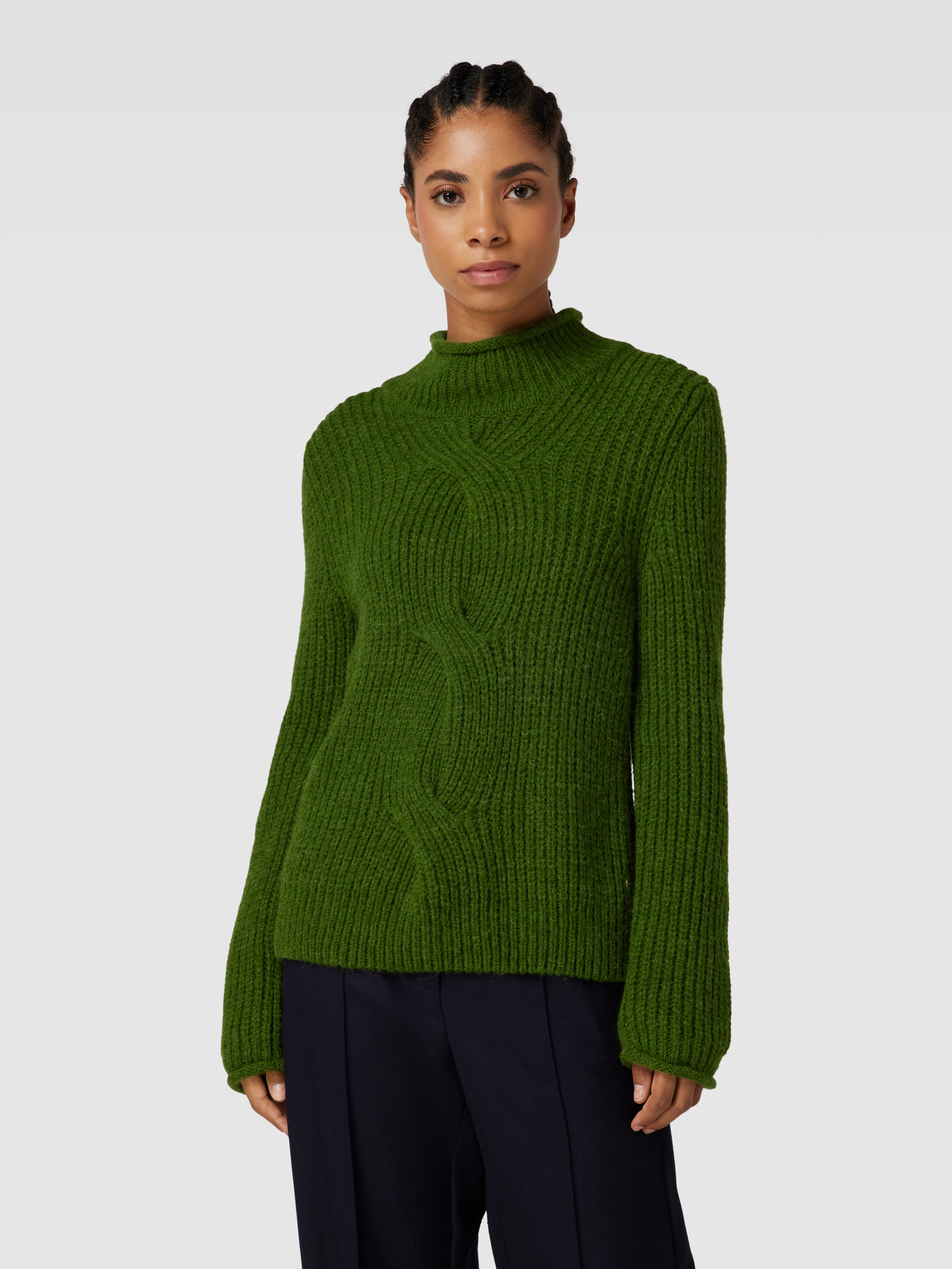 Zack & Zoey Strickpullover Für Hunde, Meliertes Garn, Größe XXS, Grün – Mit Rollkragen Für Kalte Tage