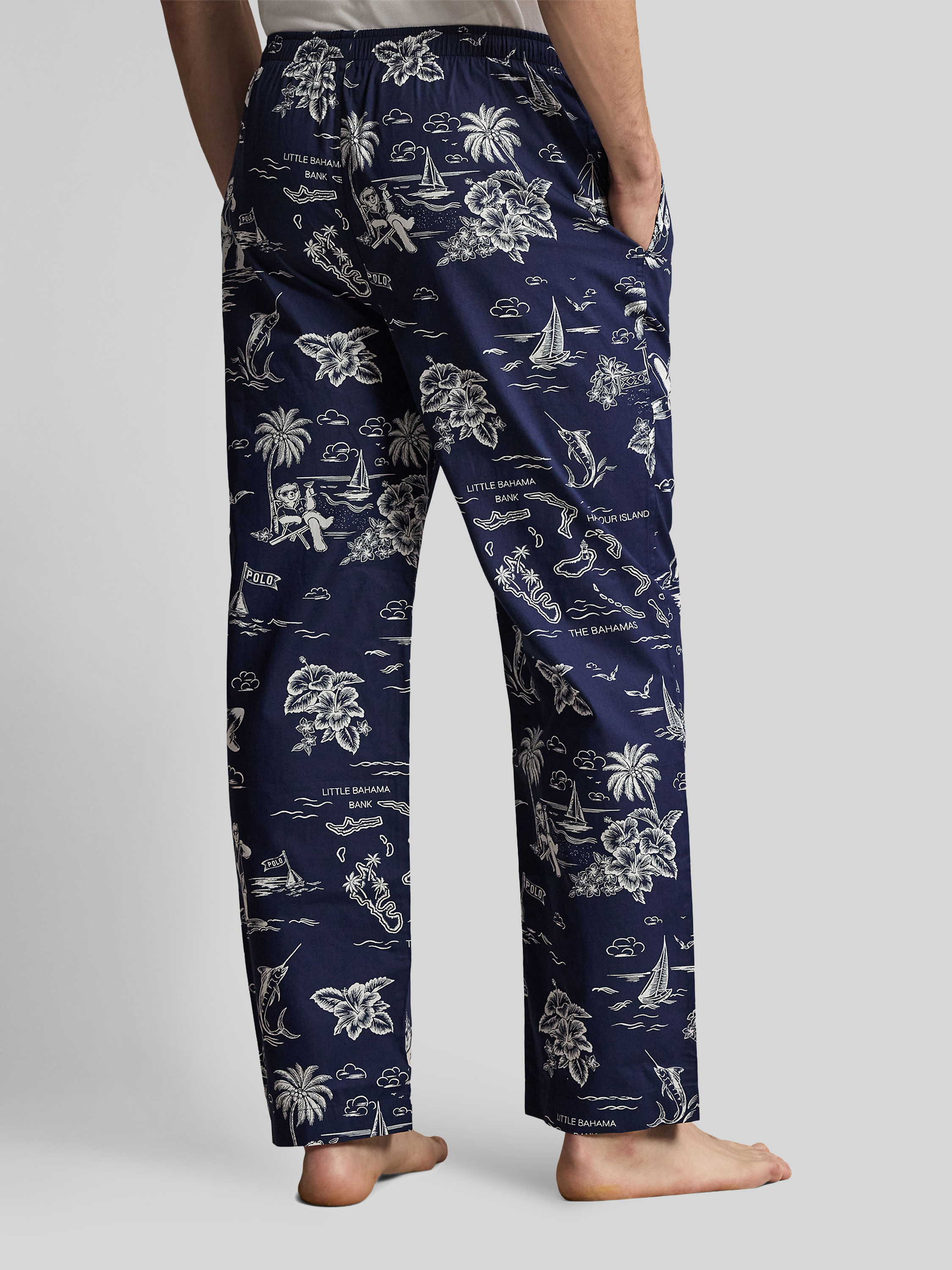 Polo Ralph Lauren Underwear Comfort Fit Pyjama-Hose aus reiner ...