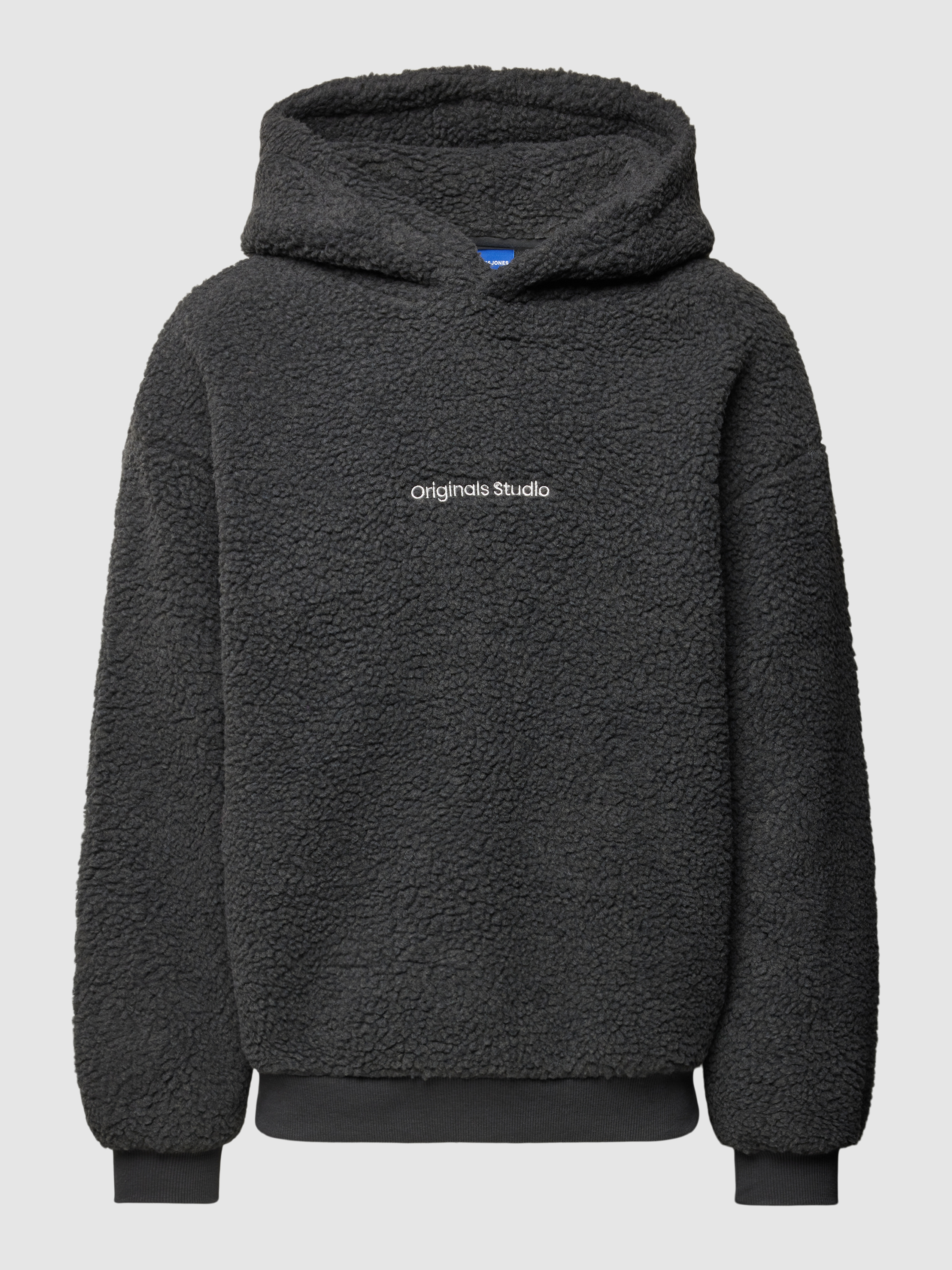 Jack & Jones Felpa Con Cappuccio Uomo Jorvesterbro Teddy Sweat SN – Beige Taglia S