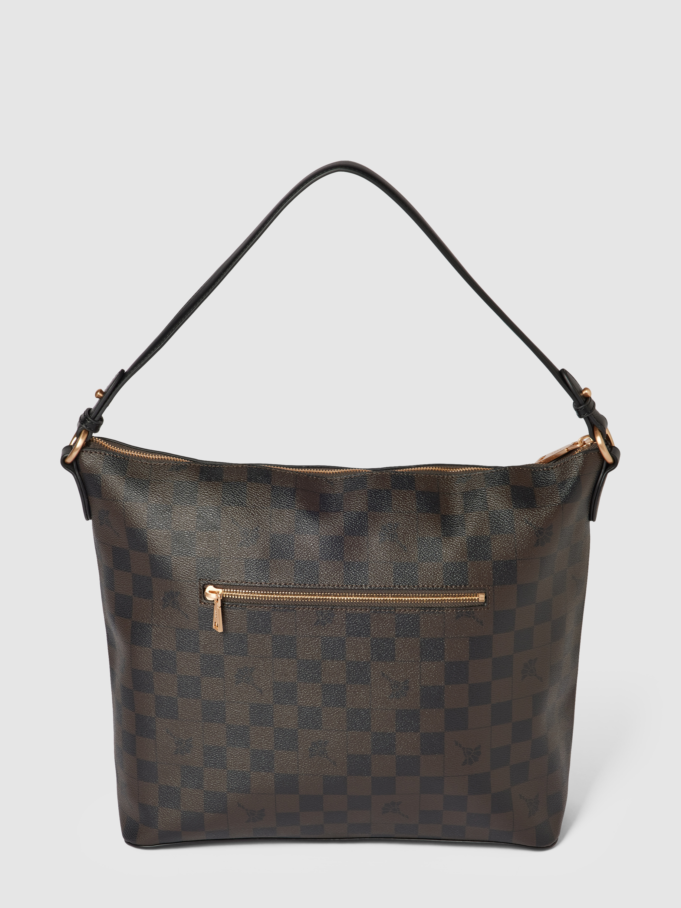 JOOP! Shopper mit Allover-Muster (dunkelbraun) online kaufen