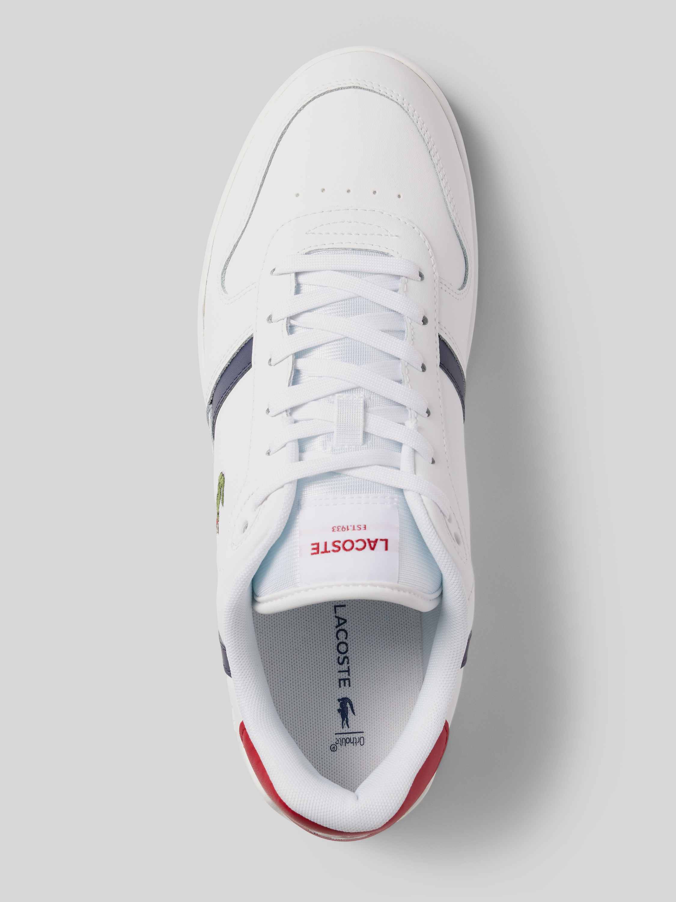 j0828 Kup online Lacoste Sneakersy z wyhaftowanym logo model 'T