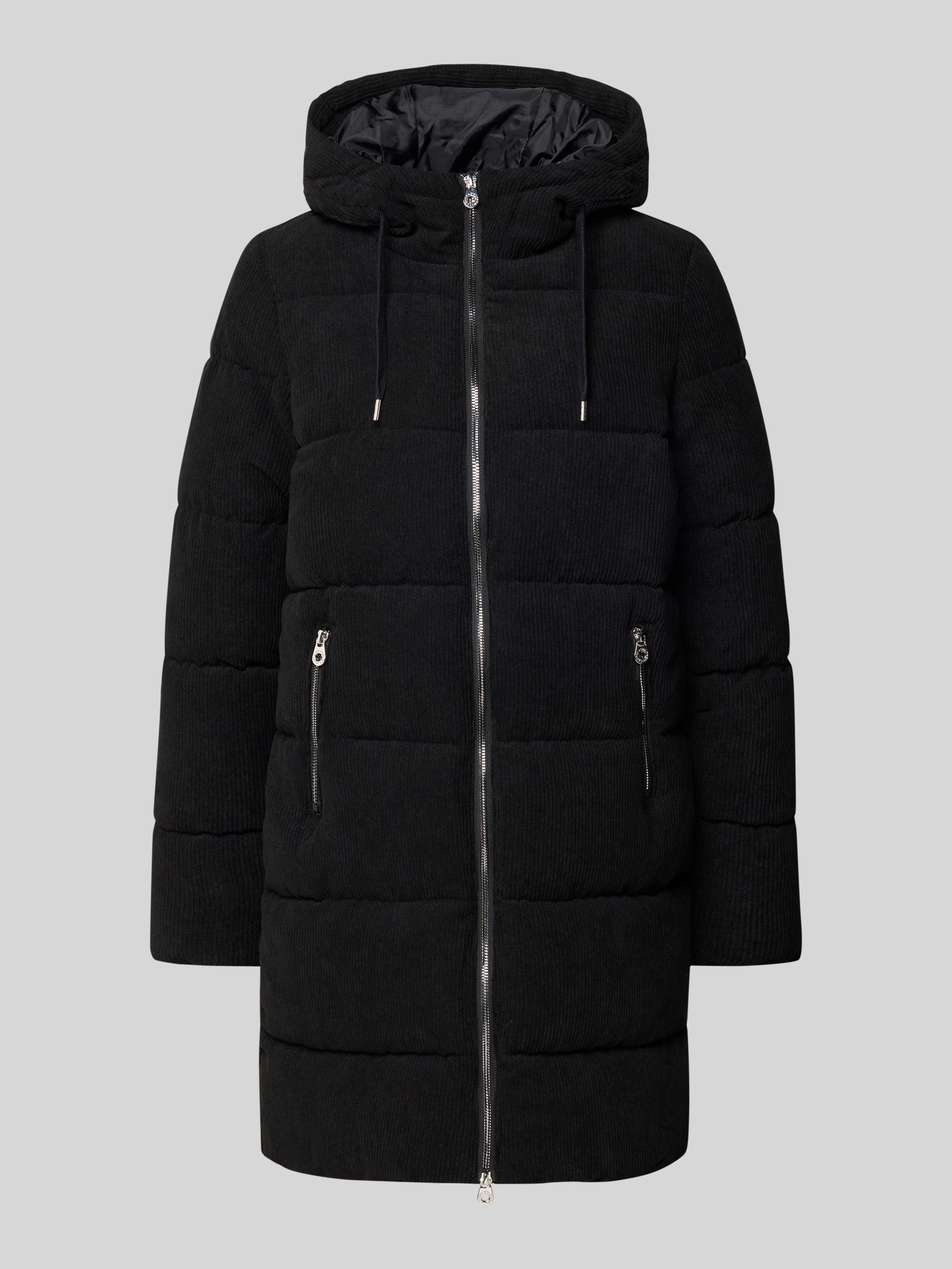 Only Regular Fit Steppmantel aus Cord Modell 'DOLLY' (black