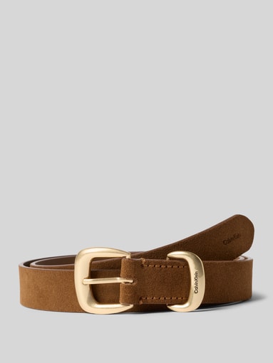 CK Calvin Klein - Leren riem met doornsluiting
