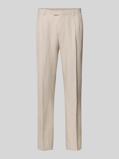 MCNEAL - Anzughose mit Bügelfalten und Eingrifftaschen