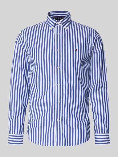 Tommy Hilfiger - Regular Fit Freizeithemd aus Baumwoll-Popeline