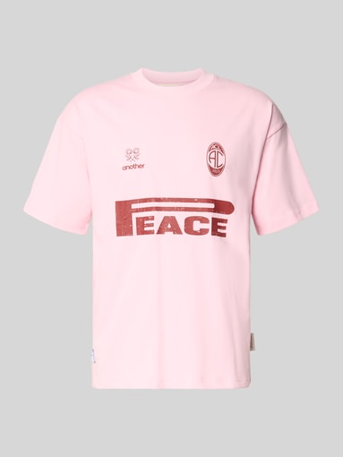 ANOTHER COTTON LAB - Oversized T-Shirt mit Logo-Print