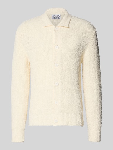 JAKE*S STUDIO MEN - Strickjacke mit Knopfleiste