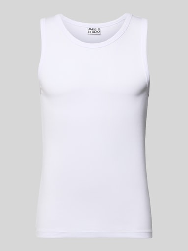 JAKE*S STUDIO MEN - Skinny Fit Tanktop in Ripp-Optik