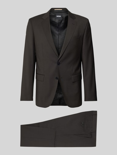 BOSS - Slim Fit Anzug aus reiner Schurwolle Modell 'H-HUGE-2PCS-253'