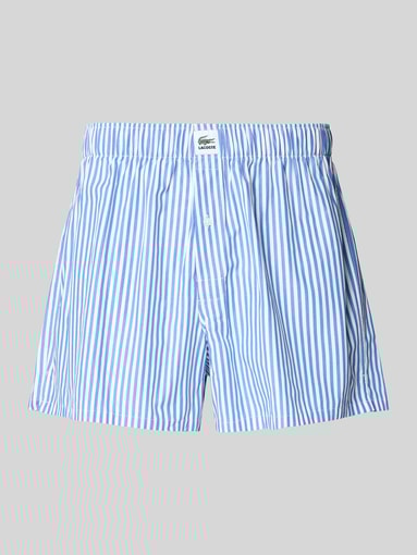 Lacoste - Regular Fit Boxershorts aus reiner Baumwolle im 2er-Pack