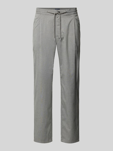 MCNEAL - Regular Fit Stoffhose mit elastischem Bund