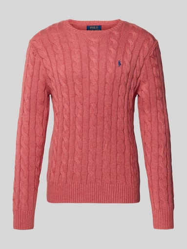 Polo Ralph Lauren - Strickpullover mit Label-Stitching