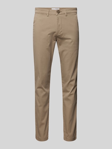 SELECTED HOMME - Slim Fit Chino aus Baumwoll-Mix Modell 'MILES'