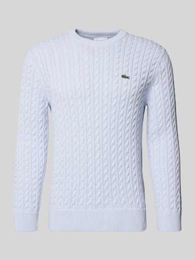 Lacoste - Regular Fit Strickpullover aus Baumwoll-Mix