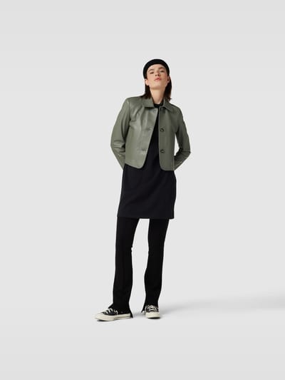 Produktbild von Allegra K Damen Blazer – Vorne Offen, Lange Ärmel, Crop-Länge, Aus Weichem Polyester, Für Business & Freizeit