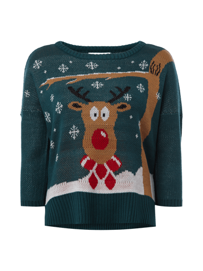 Only Strickpullover mit Weihnachts-Motiv Bottle 1