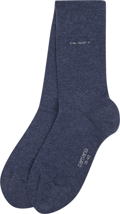 camano Socken im 2er-Pack Jeansblau 5