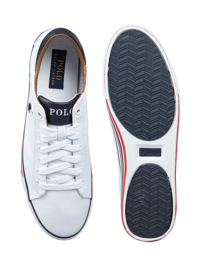 Polo Ralph Lauren Sneakers mit Logo-Stickerei Weiss 5