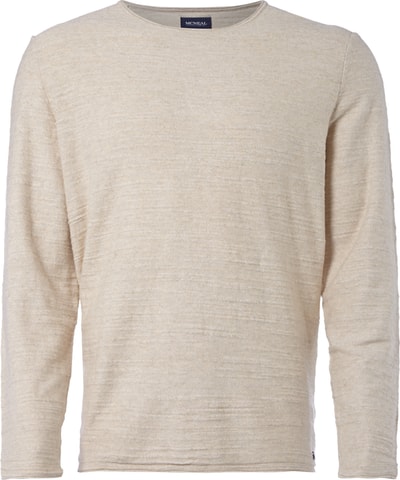 MCNEAL Pullover in melierter Optik Ecru Melange 5