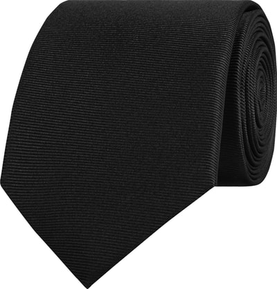HUGO Krawat z czystego jedwabiu (6 cm) Czarny 4