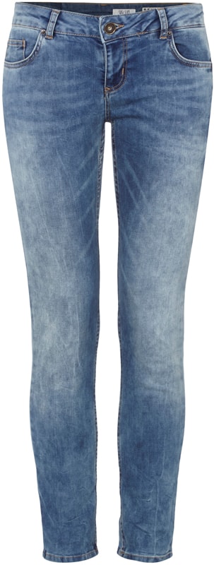 Review Slim Fit Jeans mit Stretch-Anteil Blau 5