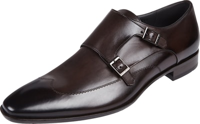 Hugo boss double 2025 monk strap