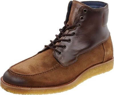 Marc O'Polo Lederboots im Vintage Look  Cognac 4