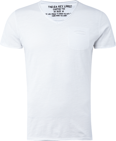Key Largo T-Shirt aus Baumwolle Weiss 5