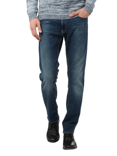 Pierre Cardin Stone Washed Tapered Fit Jeans Blau 3