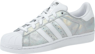 adidas Originals Sneakers mit Multicolor-Glitter-Effekt Weiss 5