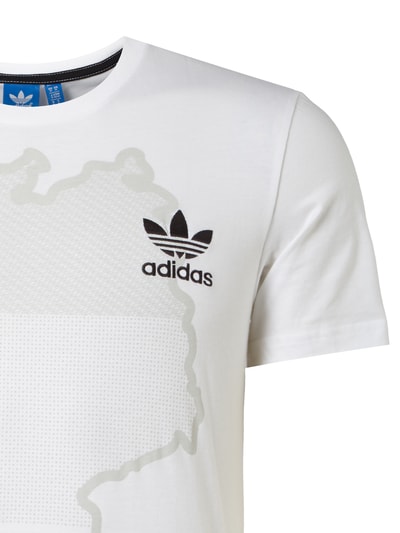 adidas Originals T-Shirt mit Deutschland-Print Weiss 2