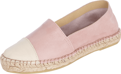 ILC Espadrilles aus Leder Rose 6