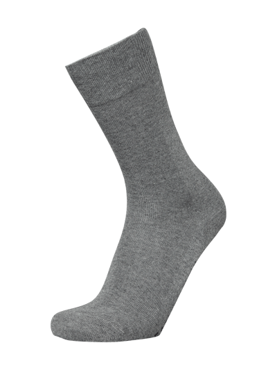 Falke Socken aus Baumwoll-Mix Modell Sock' (hellgrau meliert) online kaufen