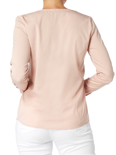 Montego Bluse aus fließendem Material Rose 4