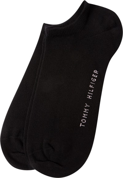 Tommy Hilfiger Sneakersocken mit Label-Schriftzug im 2er-Pack Black 5