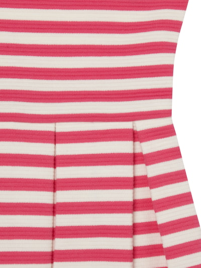 Polo Ralph Lauren Kids Kleid mit Streifenmuster und Kellerfalten Pink 2