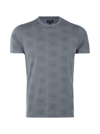 Armani Jeans T-Shirt mit Allover-Muster Mint 1