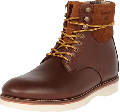 Gant Boots aus Leder Dunkelbraun 6