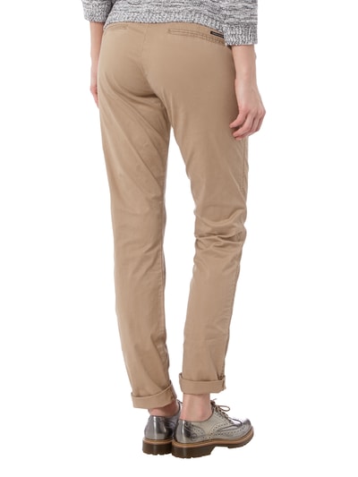 Scotch & Soda Hose mit Gürtel in Lederoptik Sand 4