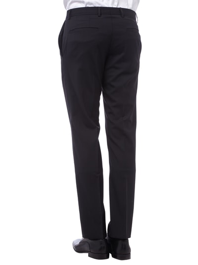 Strellson Slim fit zakelijke broek met stretch Zwart - 5