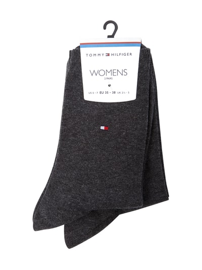 Tommy Hilfiger Socken im 2er-Pack Anthrazit Melange 2