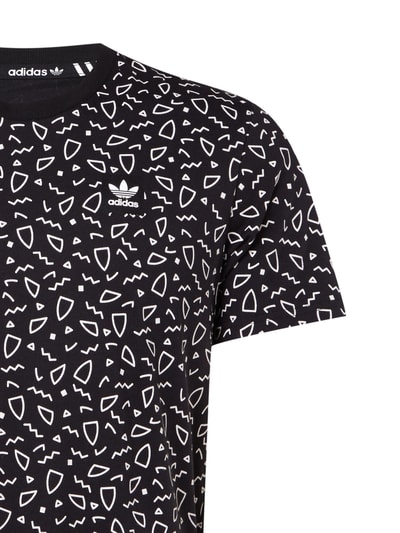 Adidas trefoil all over print t-shirt hotsell