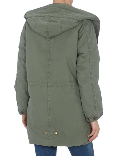 Obey Parka mit Kapuze Khaki 5