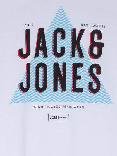 Jack & Jones T-Shirt mit Logoprint Weiss 2