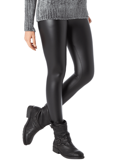 Review Leggings in Lederoptik Black 3