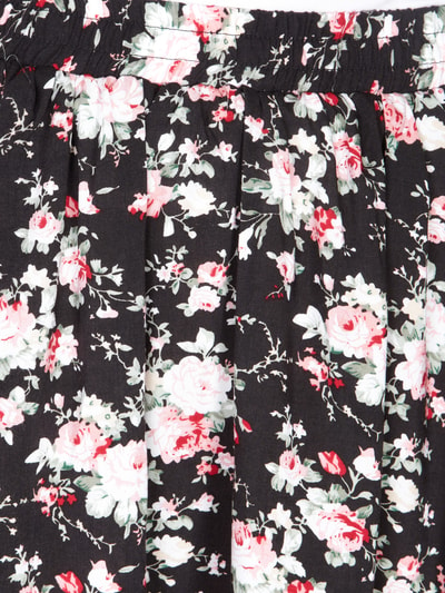 Review Rock mit All-Over-Blumenprint Black 2