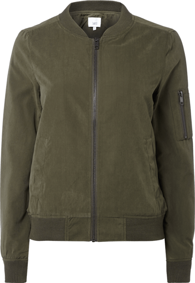 Jake*s Casual Blouson mit Reißverschlusstasche am Ärmel Khaki 3