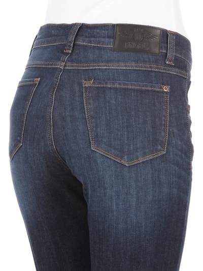 Angels Regular fit jeans met labelpatch, model 'CICI 34' Model 'CICI' Donkerblauw - 2