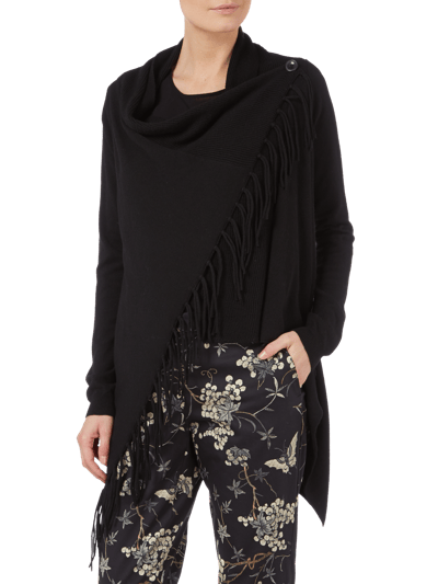 Taifun Cardigan mit Schalkragen Black 4