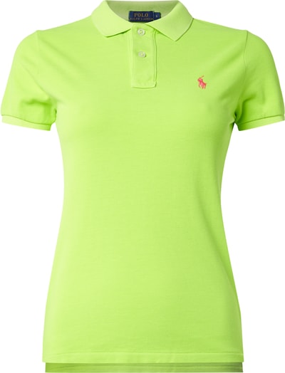 Polo Ralph Lauren Poloshirt mit Logo-Stickerei Hellgruen 5